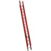 Louisville Ladder 28 Ft Fiberglass Extension Ladder, Load Capacity 225 Lbs. Type II Duty Rating -Craftbosch Shop 54515063 L