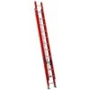 Louisville Ladder 24 Ft Fiberglass Extension Ladder, Load Capacity 225 Lbs. Type II Duty Rating -Craftbosch Shop 54515072 L