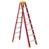 Louisville Ladder 8 Ft Fiberglass Step Ladder, Load Capacity 300 Lbs. Type IA Duty Rating -Craftbosch Shop 54515073 L