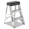 Louisville Step Stool 2-feet Aluminum 300-lb Capacity -Craftbosch Shop 54515078 L