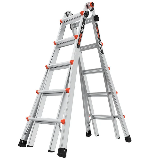 Little Giant Ladders Multi-22 22-ft Aluminum Type IA Multi-Use Ladder 3 Little Giant Ladders Multi-22 22-ft Aluminum Type IA Multi-Use Ladder