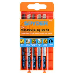 Spyder Jigsaw Bi-Metal Blades For Jigsaw - 5 Pieces