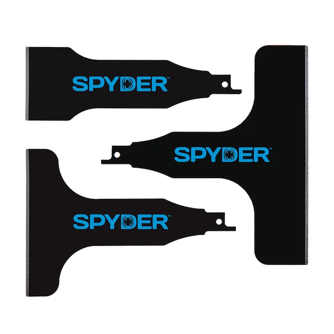 Spyder Reciprocating Saw Steel Scraper Kit - 2-in 4-in 6-in 4 Spyder Reciprocating Saw Steel Scraper Kit - 2-in 4-in 6-in - Image 2