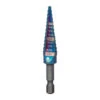 Spyder Stinger HSS 13-Step Drill Bit -1/8 To 1/2-in - Mach-Blue Armor Plating -Craftbosch Shop 65165142 L