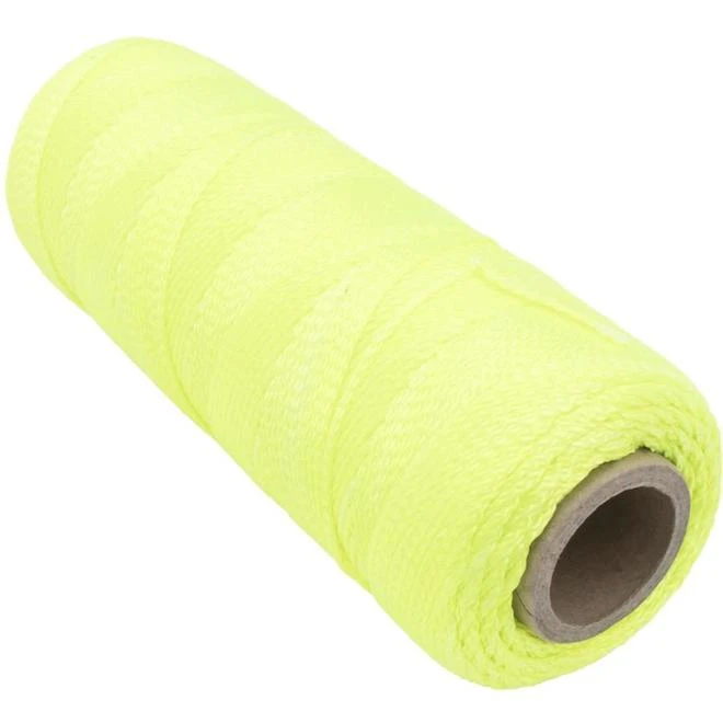 Marshalltown 500-ft Fluorescent Yellow Nylon Mason Line 7 Marshalltown 500-ft Fluorescent Yellow Nylon Mason Line - Image 5
