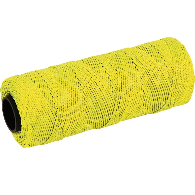 Marshalltown 500-ft Fluorescent Yellow Nylon Mason Line 3 Marshalltown 500-ft Fluorescent Yellow Nylon Mason Line