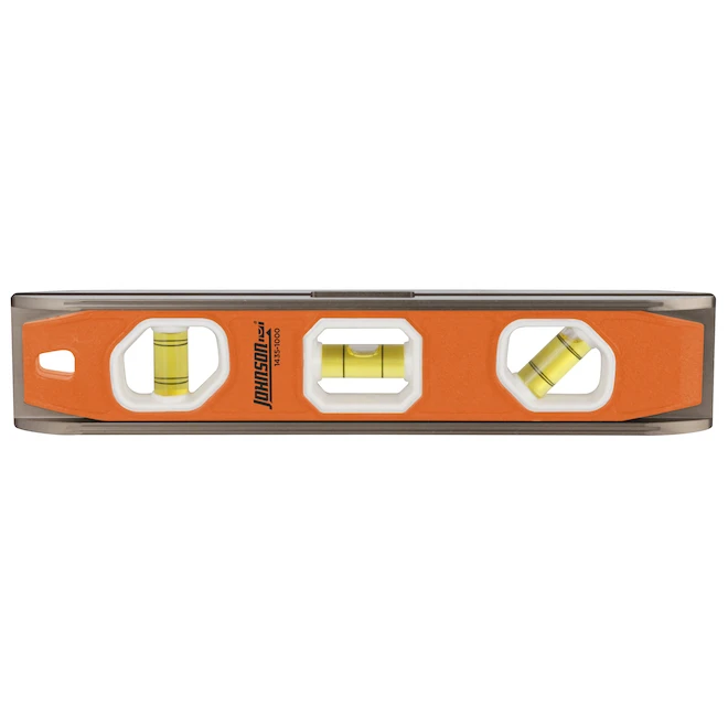 Johnson 10-in Aluminum Magnetic Torpedo Level - Orange 3 Johnson 10-in Aluminum Magnetic Torpedo Level - Orange
