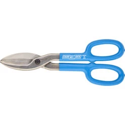 Channellock Snips - Straight Cut - 10-in - Blue