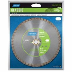 Norton Classic Turbo Diamond Circular Saw Blade - Precision Cutting - Alloy Steel - 4-in Dia