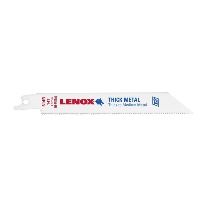 Lenox Power Blast Series Reciprocating Saw Blades - 6-in L - 14 TPI - 5 Per Pack 3 Lenox Power Blast Series Reciprocating Saw Blades - 6-in L - 14 TPI - 5 Per Pack