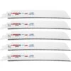 LENOX 9-in 10-TPI Power Arc Curved Metal-Cutting Reciprocating Saw Blade - 5-Pack