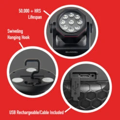 Bell+Howell Bionic Work Light - 1000 Lumen -Craftbosch Shop 83505013ca L