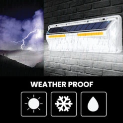 Bell + Howell Bionic Lighting - White - Solar Dark Sky Integrated Wall Light 9 Bell + Howell Bionic Lighting - White - Solar Dark Sky Integrated Wall Light -Craftbosch Shop 83505014da L