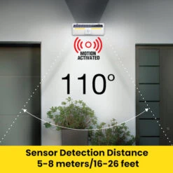 Bell + Howell Bionic Lighting - White - Solar Dark Sky Integrated Wall Light 11 Bell + Howell Bionic Lighting - White - Solar Dark Sky Integrated Wall Light -Craftbosch Shop 83505014ea L