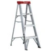 Eagle Stepladder - Load Capacity 200-lb - 4-ft H - Professional - Aluminum -Craftbosch Shop 8708023 L