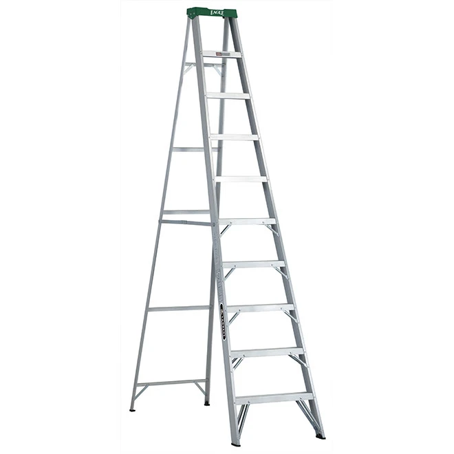 Eagle Stepladder - Load Capacity 225-lb - 10-ft H - Professional - Aluminum 3 Eagle Stepladder - Load Capacity 225-lb - 10-ft H - Professional - Aluminum