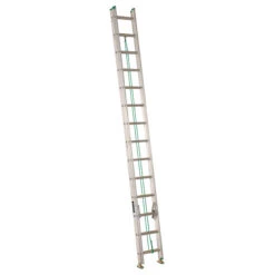 Eagle Extension Ladder - Aluminum - 28-ft H X 17 1/2-in W - 225-lb Load Capacity