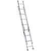 Eagle Extension Ladder - Load Capacity 200-lb - Aluminum - 16-ft H - Professional -Craftbosch Shop 8708036 L