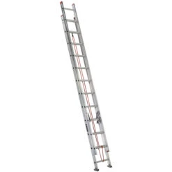 Eagle Extension Ladder - 200-lb Capacity - Residential - Aluminum - 24-ft H X 15-in W