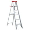 Eagle Stepladder - Load Capacity 200-lb - 6-ft H - Residential - Aluminum