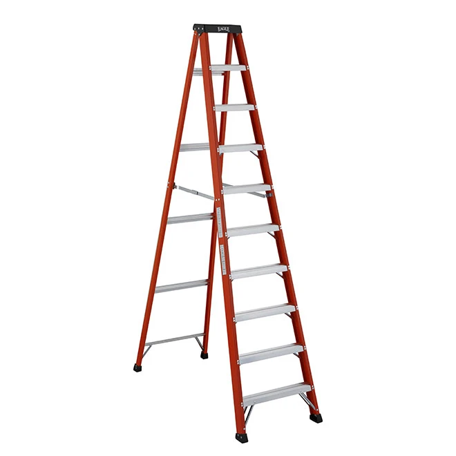 Eagle Stepladder - Fibreglass - Professional - Load Capacity 300-lb - 10-ft H - Type 1A 3 Eagle Stepladder - Fibreglass - Professional - Load Capacity 300-lb - 10-ft H - Type 1A