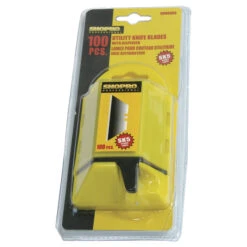 Shopro Utility Knife Blades With Dispenser - 100 Units